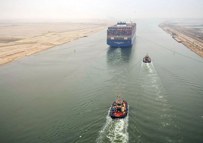 هيئة قناة السويس: عبور سفينة الحاويات العملاقة CMA CGM SAINT GERMAIN يعكس عودة الخطوط الملاحية الكبرى